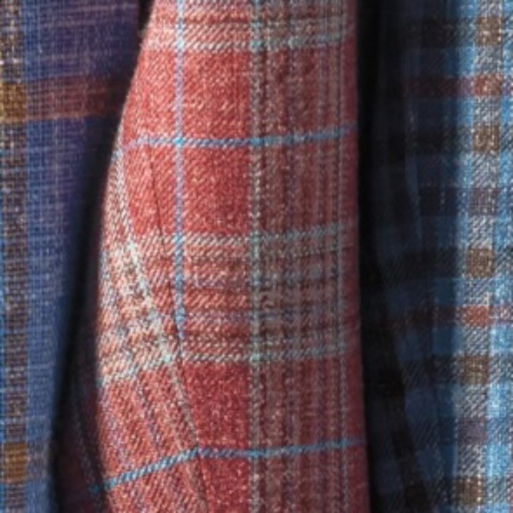 NWT Onward Reserve Di Pray Apple Plaid Sport Coat in Apple- 48R - Picture 5 of 5